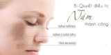 Bí quyết điều trị nám thành công